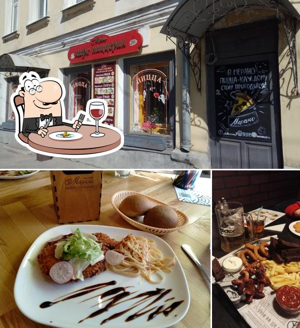 Еда в "Мерано"