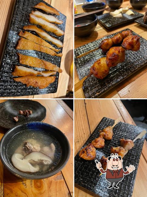 俊男号居酒屋每日提供定食、小物五~日提供燒烤