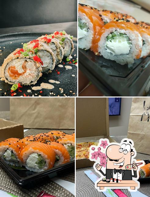 Отведайте разные сеты суши