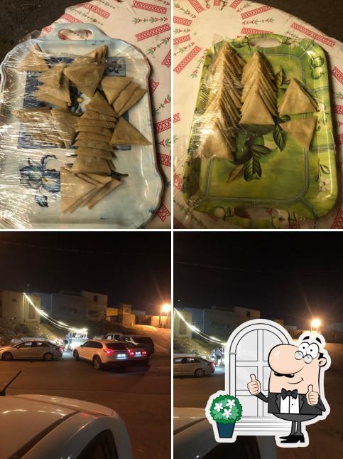 سمبوسه وبطاطس جيزاني