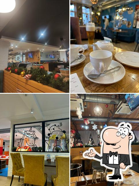 Интерьер "ПиццаФабрики"