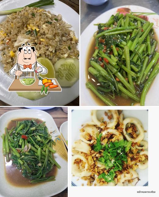ร้านอร่อย ข้าวต้ม อาหารตามสั่ง บ้านฉาง