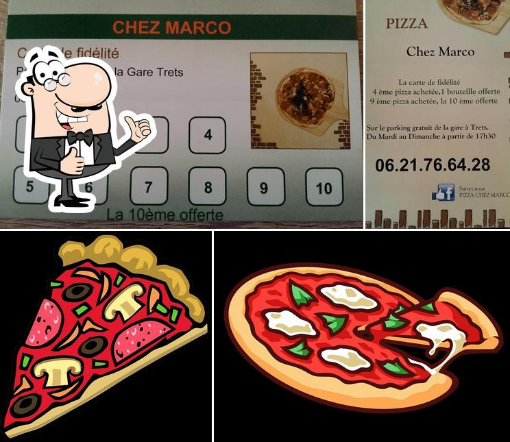 Pizza Chez Marco Trets