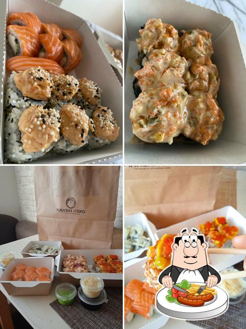 Блюда в "Maneki neko"