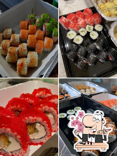 Отведайте разные виды суши