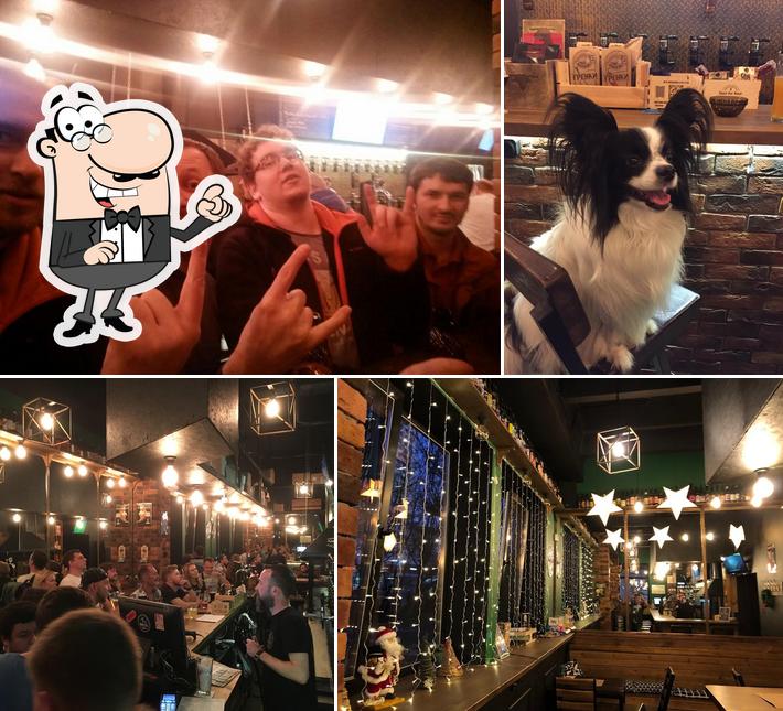 Посмотрите на внутренний интерьер "Пивотеки 465"