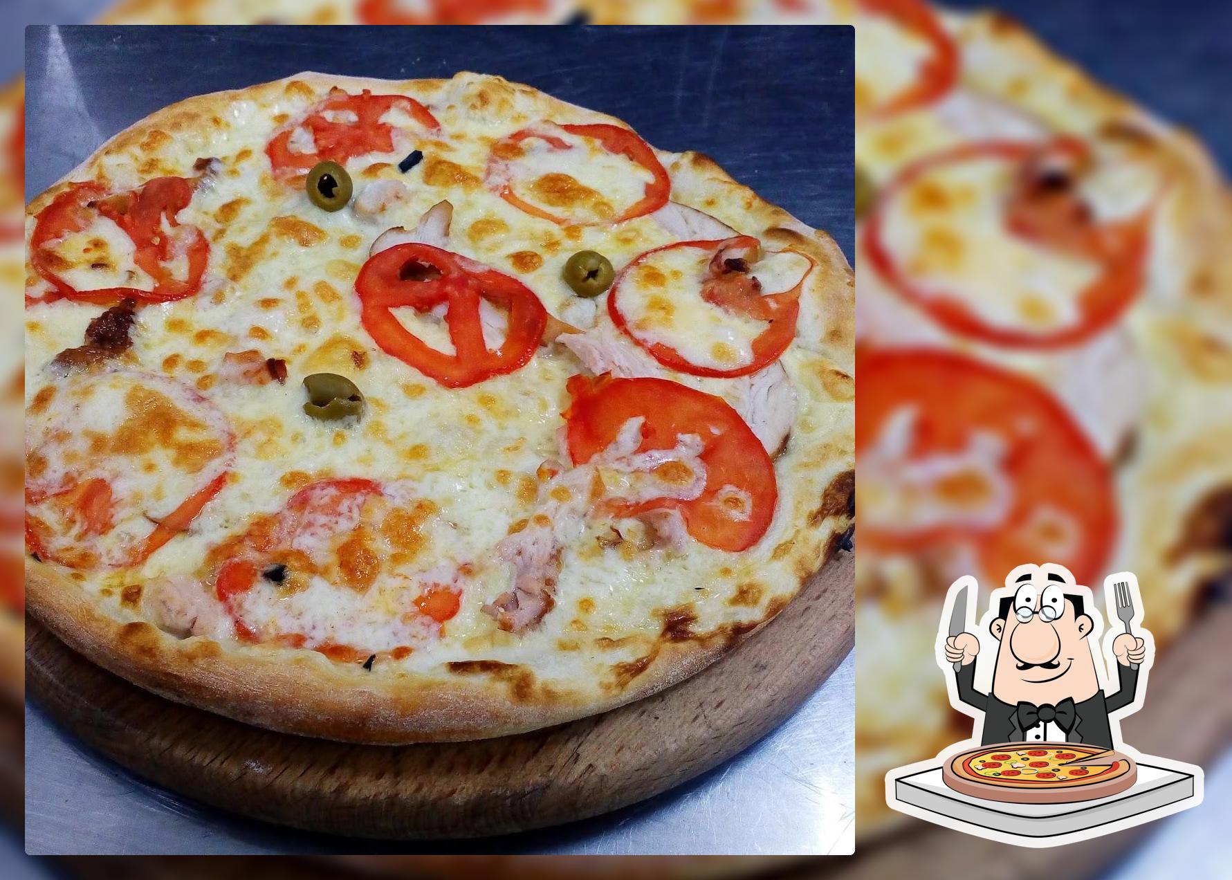 Пицца на углях