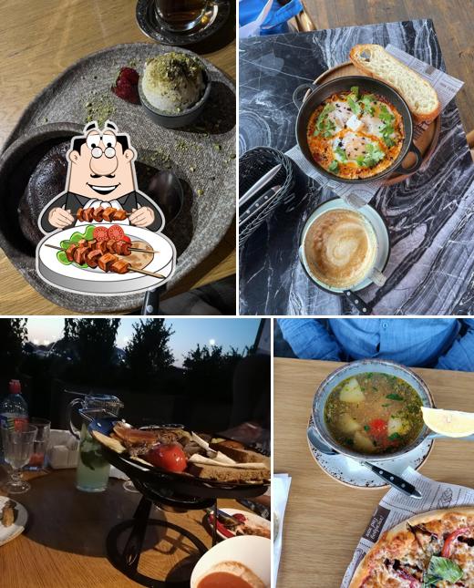 Еда в "Винограде"