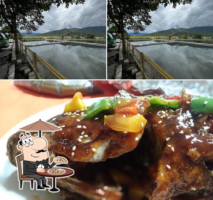 湘學田休閒魚池餐飲部美食廣場