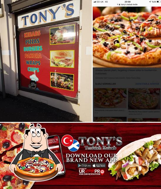 Tony's Pizza And Kebab House