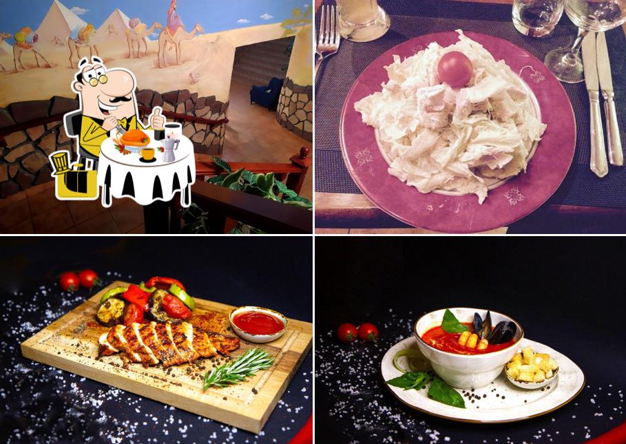 Еда в "Звезде Востока"