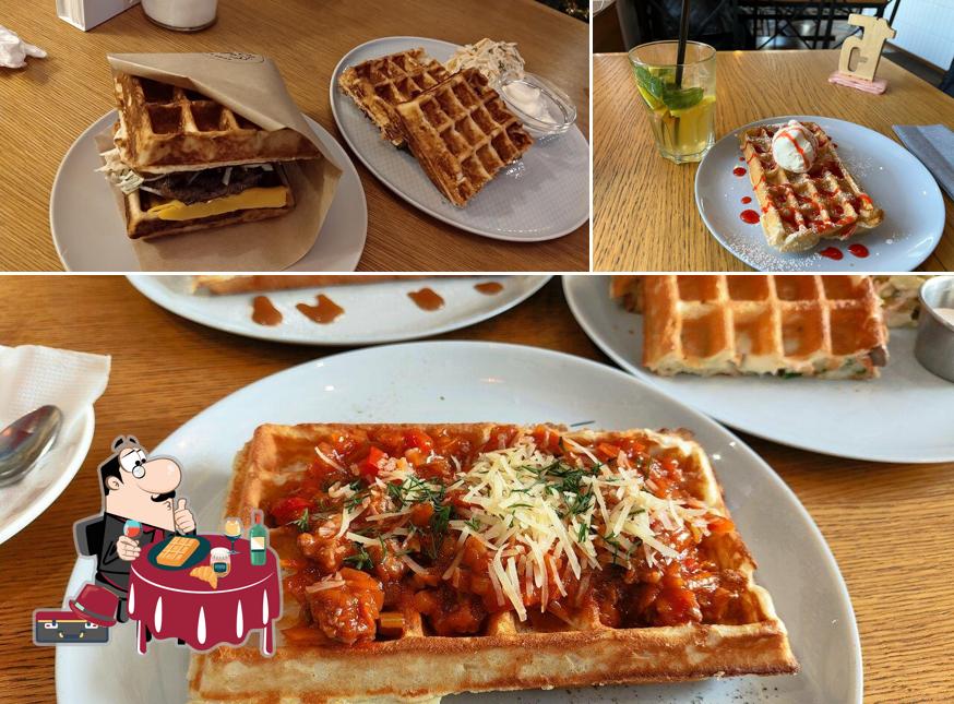 Вафли в "Кофе и Вафли"