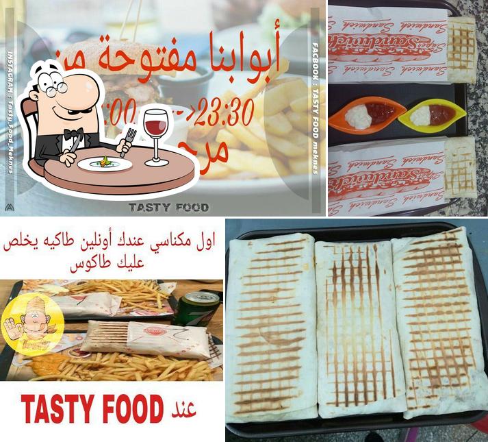 Restaurant tasty food