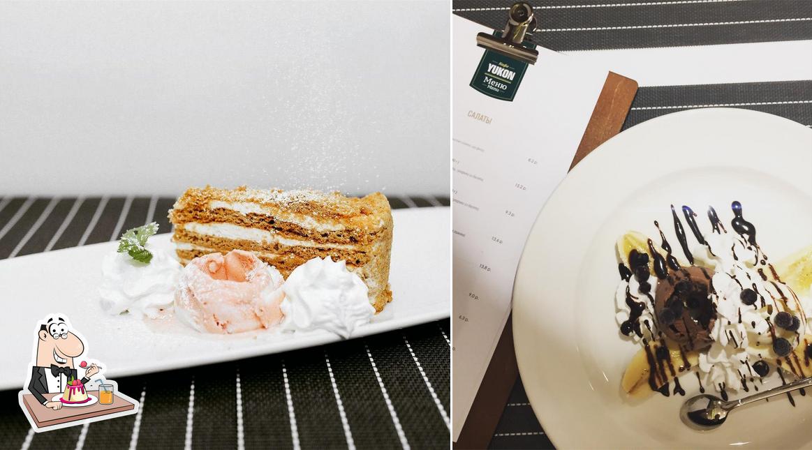 Закажите один из десертов в "Кафе ЮКОН"