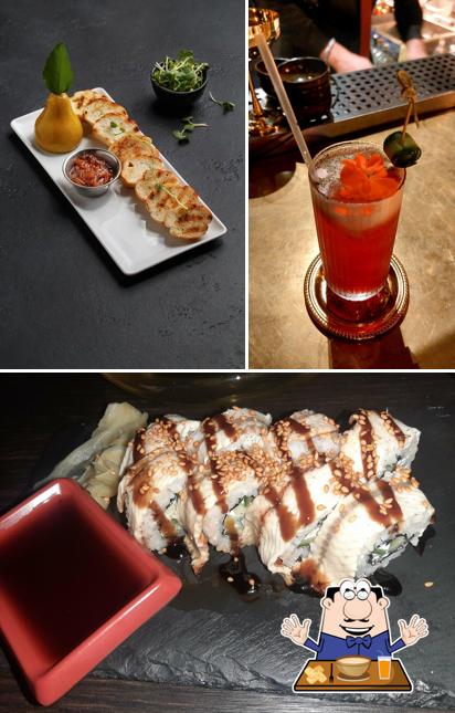 Еда в "G Lounge"