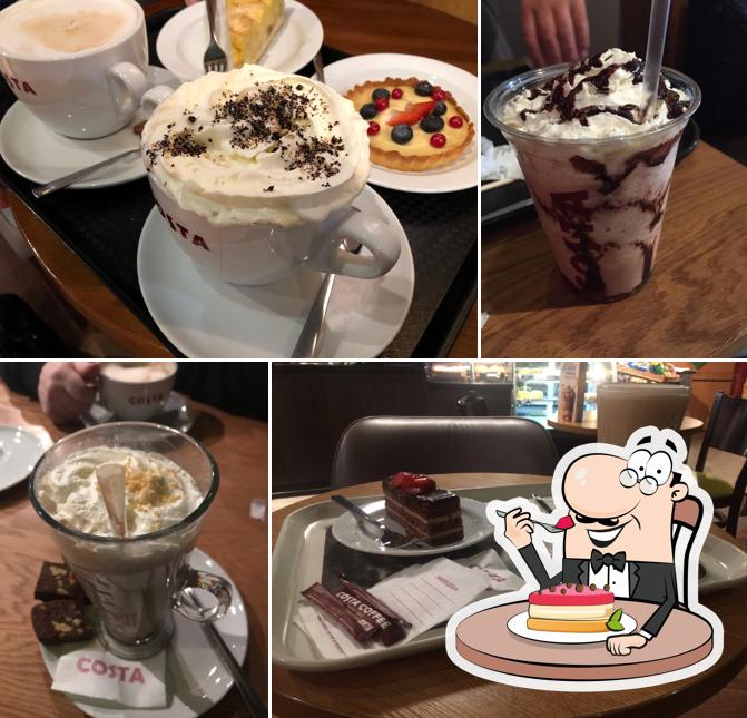 "Coffee" предлагает широкий выбор сладких блюд