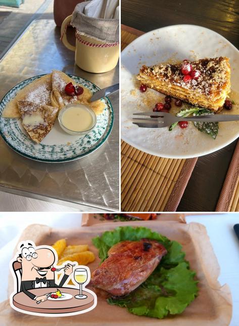 Еда в "Гнезде Пекаря"