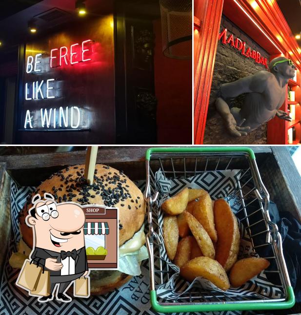 Помимо прочего, в MadLabBar есть внешнее оформление и бургеры