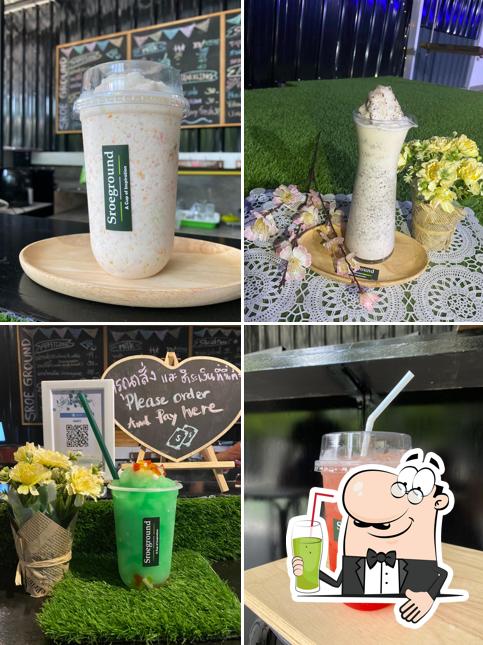 เซราะกราวชิลแอนด์ดริ้ง "sroe ground chill & drink"