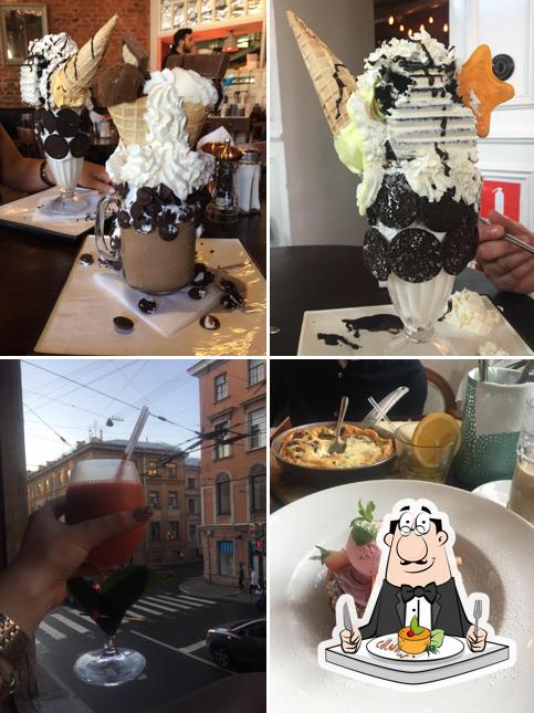 Еда в "Mickey & Monkeys"