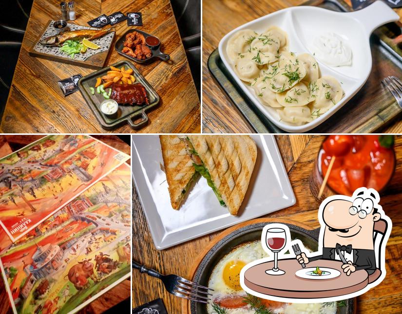 Блюда в "Баре Калинине"