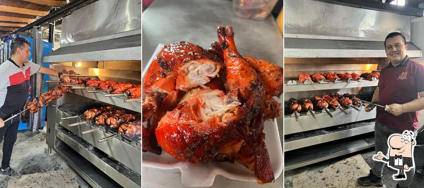 Pollo en brasas Santo Cristo