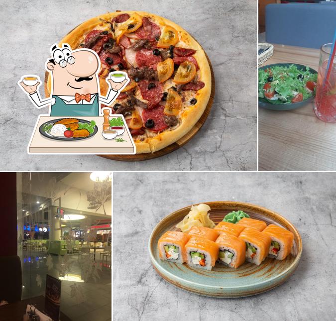 Еда в "New York Street Pizza"