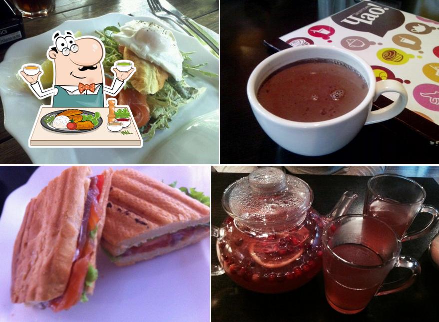 Шоколадный мусс в "Чао в парке"