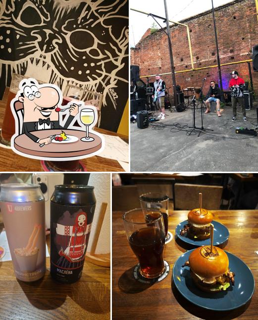 Шоколадный мусс в "Четыре Пивовара"