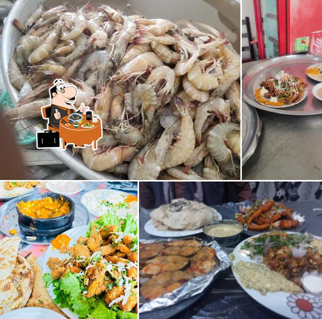 مطعم السلمون الذهبي للأسماك