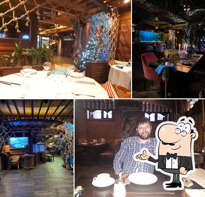 Посмотрите на внутренний интерьер "Адмирала Джона Бенбоу"