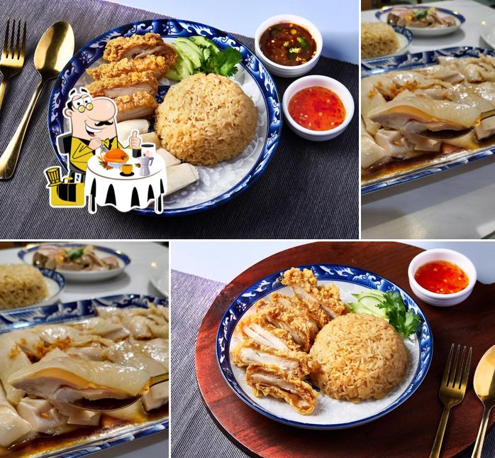 Muek Mun Kaai Chicken Rice (Suphan Buri)