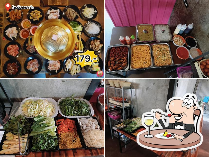 หมูน้อย หมูย่างกะทะทองบุฟเฟ่ต์
