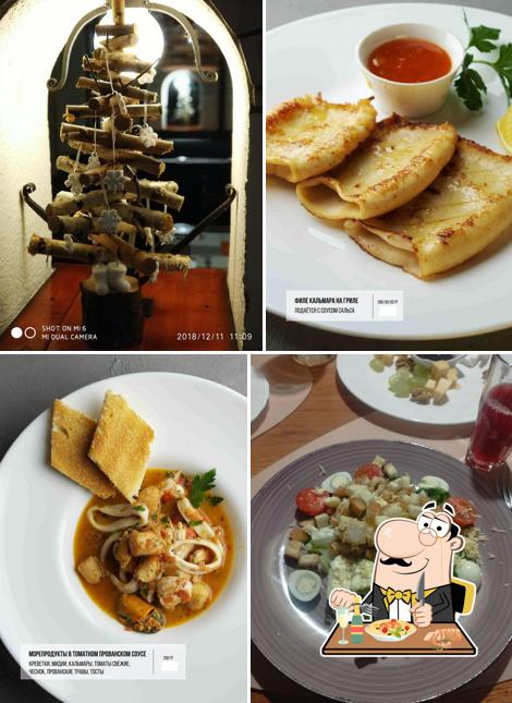 Еда в "Бочке"