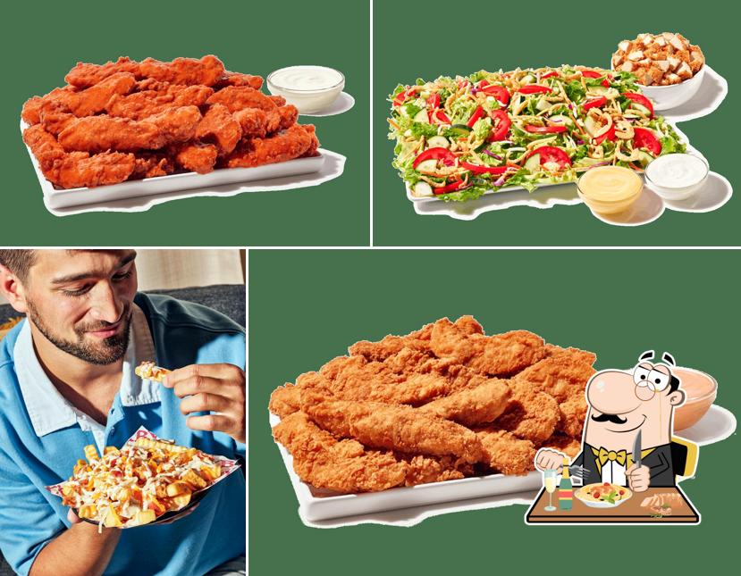 Zaxbys Chicken Fingers & Buffalo Wings