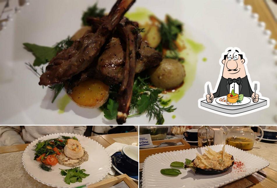 Блюда в "кафе One Гоги"