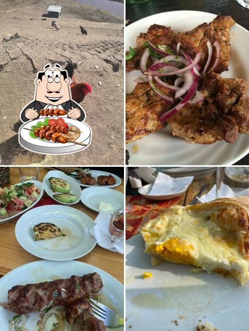 Блюда в "Шашлычном домике"