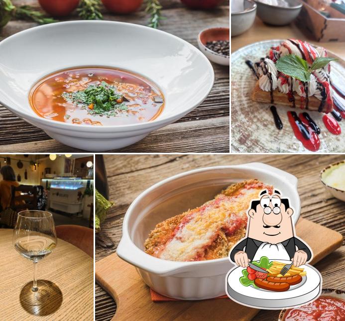 Блюда в "Траттории Лимончелло"