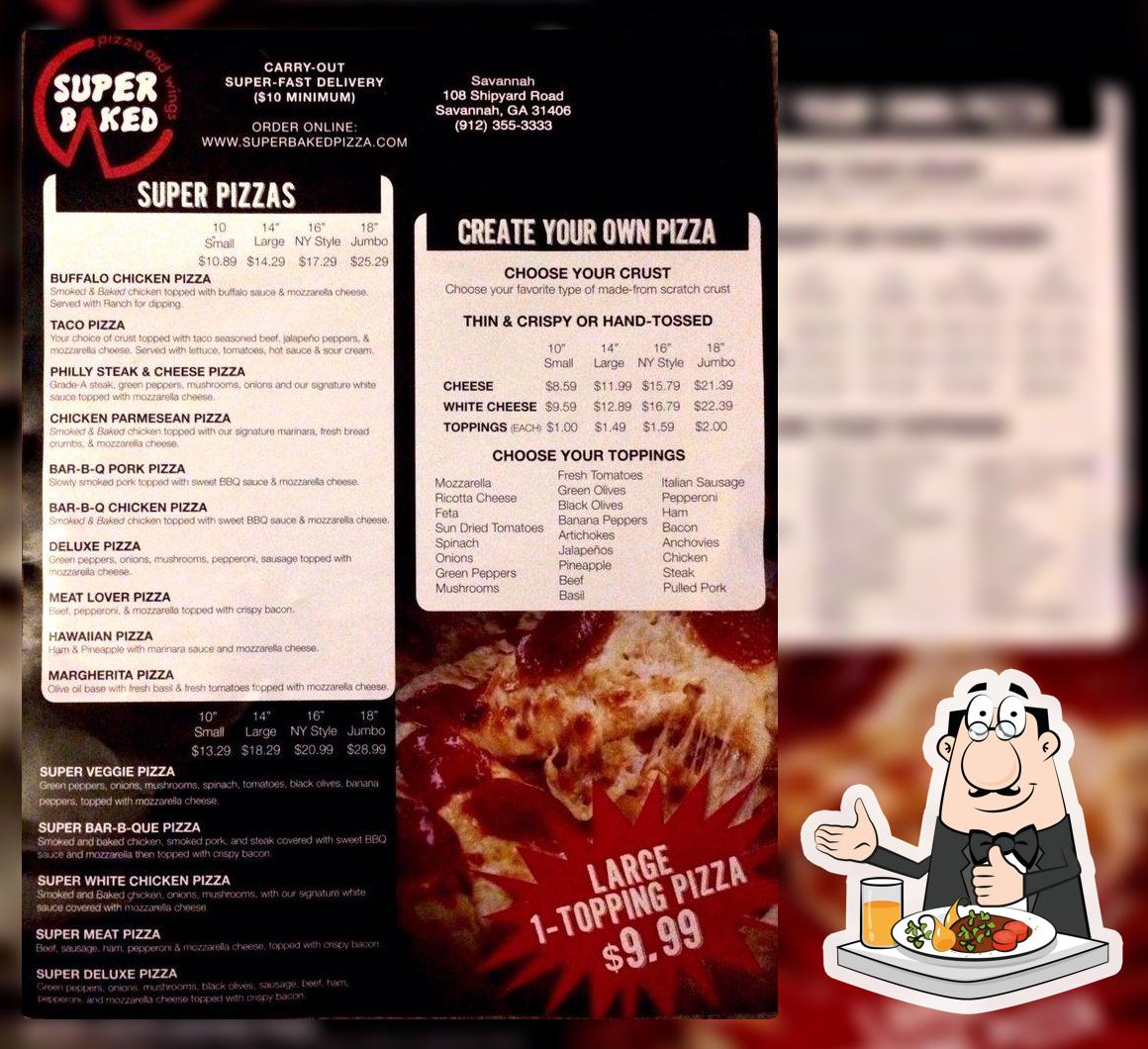 Super Baked Pizza and Wings Southside