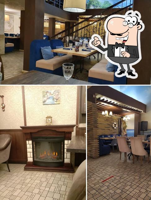 Посмотрите на внутренний интерьер "Виллы"