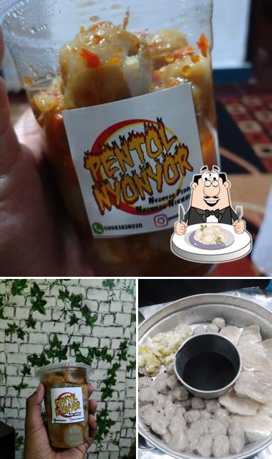Bakso pak gito dan pentol nyonyor