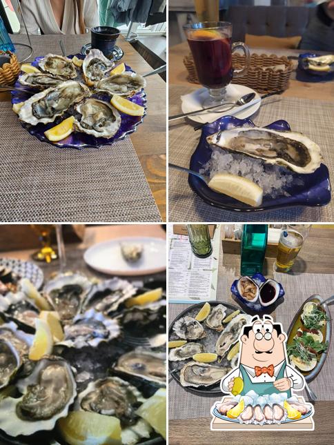 Устрицы в "Здрасьте Счастье"