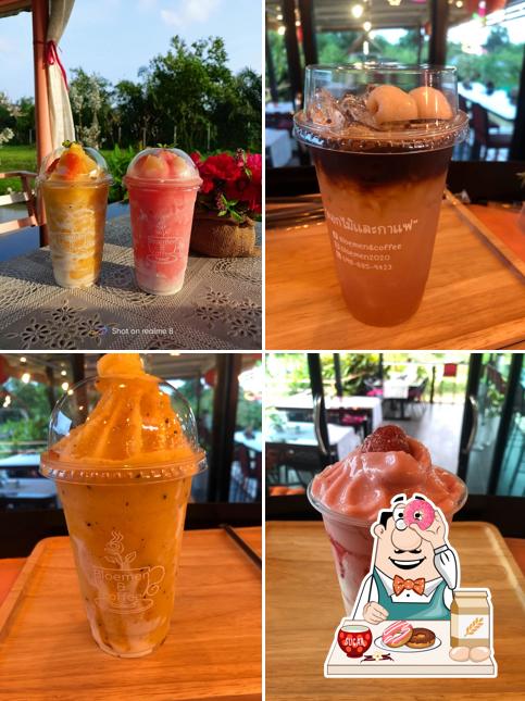 คาเฟ่ดอกไม้เเละกาเเฟ
