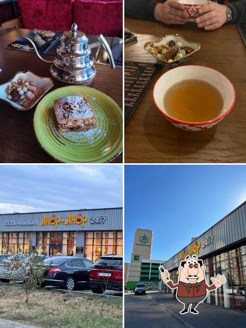 Помимо прочего, в Чайхана Анор-Анор есть еда и внешнее оформление