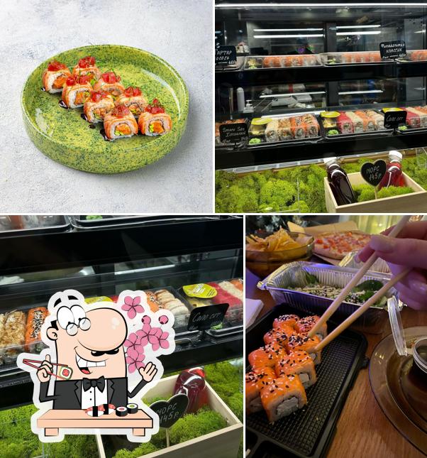 Попробуйте различные виды суши