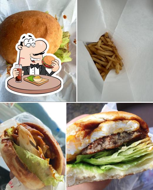 からつバーガー 二丈ガソリンスタンド店
