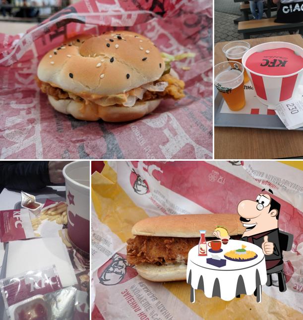 Гамбургер в "Rostic's"