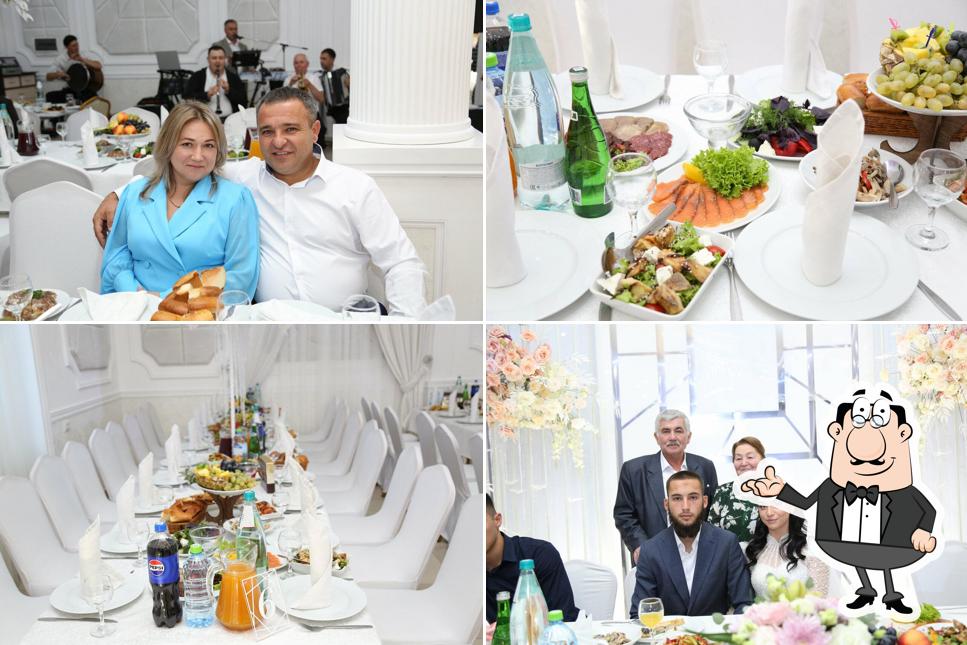 Посмотрите на внутренний интерьер "Ресторана "Янгиюль""