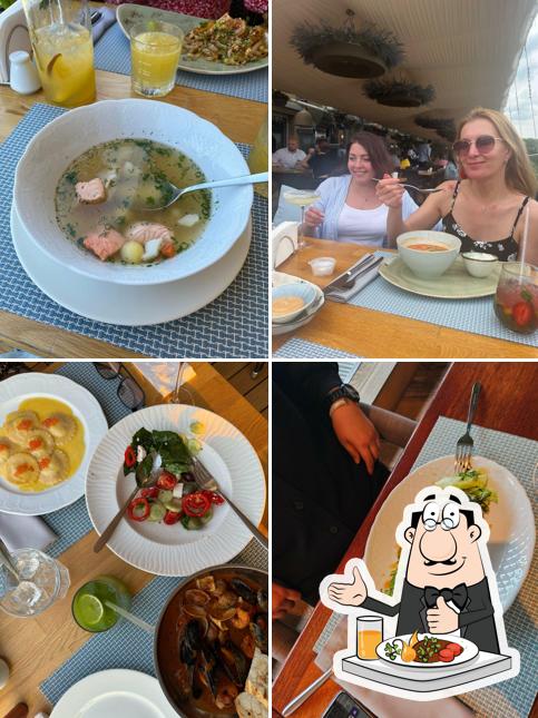 Еда в "Террасе"