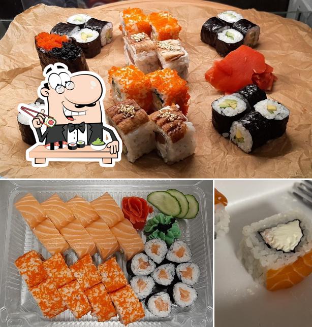 В "Баракат" попробуйте суши и роллы